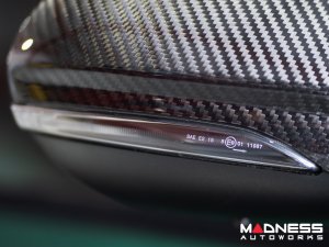 Alfa Romeo Giulia Mirror Covers - Carbon Fiber - Caps - Feroce Carbon Alfa Romeo Giulia Mirror Covers - Carbon Fiber - Caps - Feroce Carbon